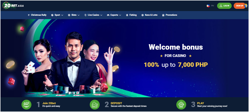 20Bet Philippines 4 20Bet Casino Welcome Bonus