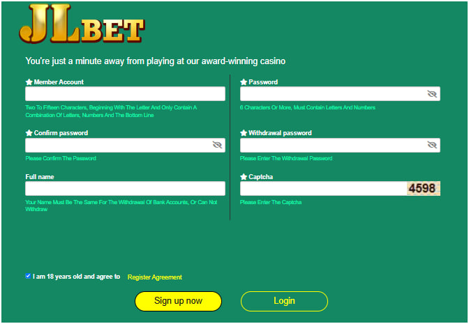 JLBET Register