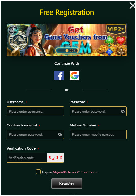 The Milyon88 Casino App Review: Features and Gaming Experience 2 milyon88 login register